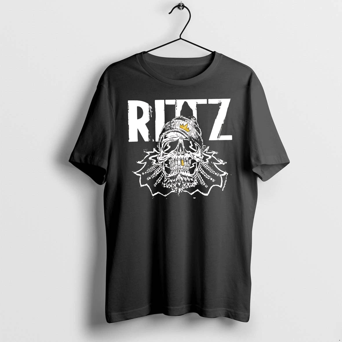 Officials Rittz Gr8ful Skull Premium T Shirt