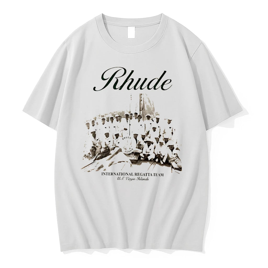 Officials Robert Lewandowski Rhude International Regatta Team Tee Premium T Shirt