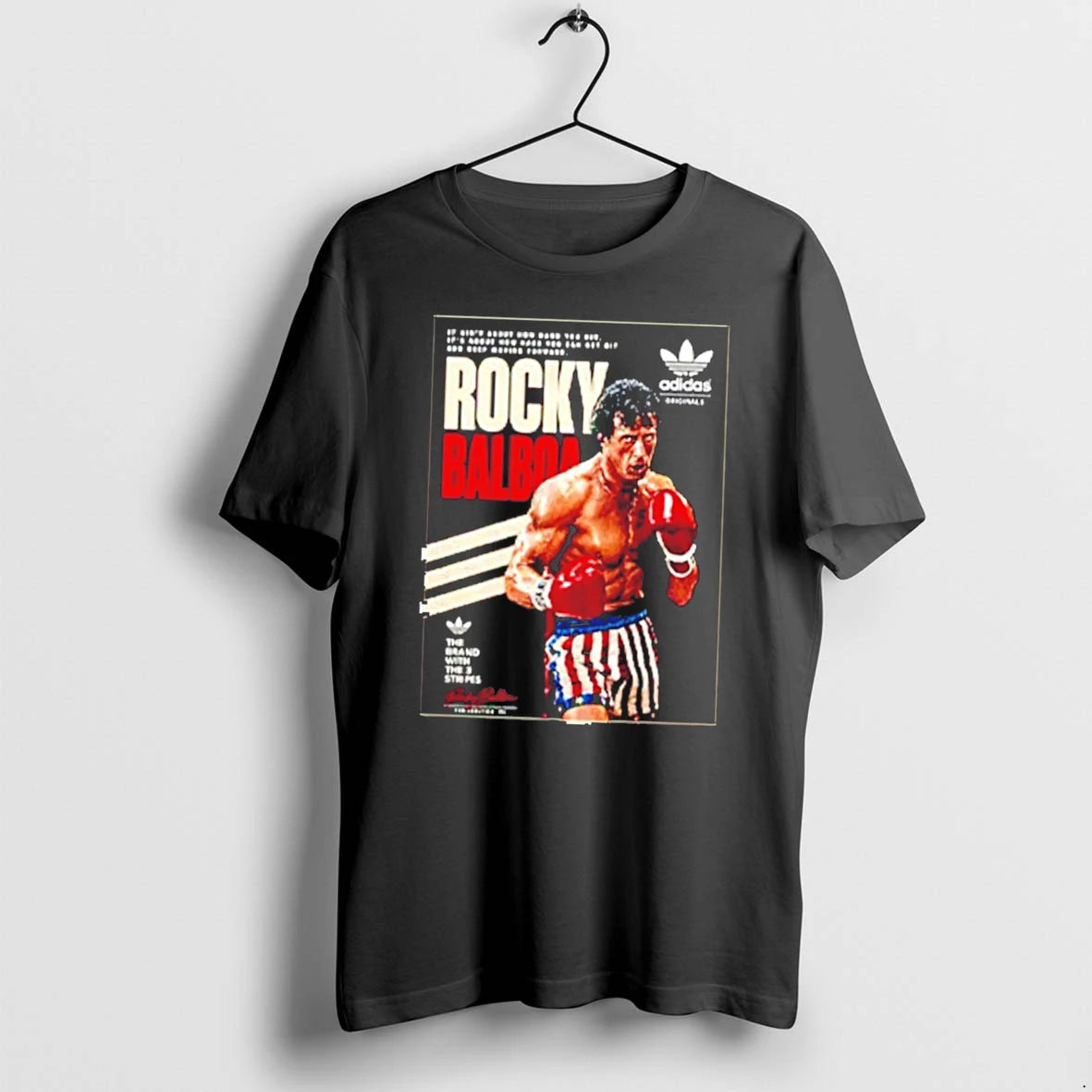 Officials Rocky Balboa It Aint About How Hard You Hit Tee Premium T Shirt