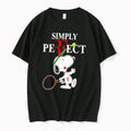 Officials Roger Federer Snoopy Simply Perfect Tee Premium T Shirt
