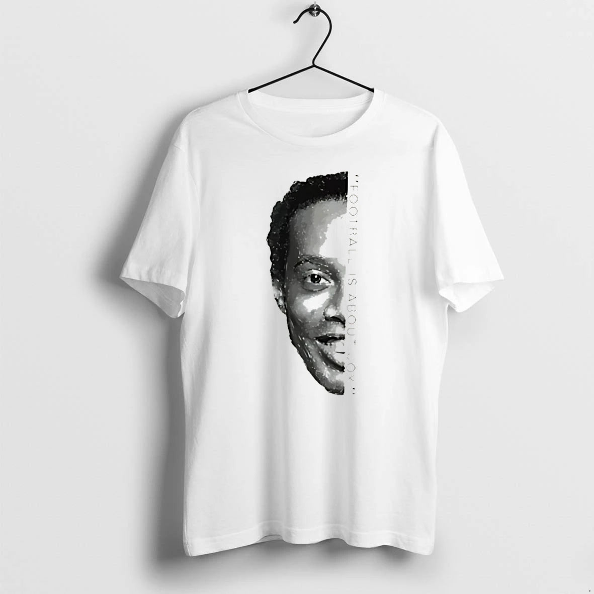Officials Ronaldinho Football Is About Joy Soccer Legend Tee Premium T Shirt