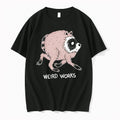 Officials Round Raccoon Running Weird Works Premium T Shirt