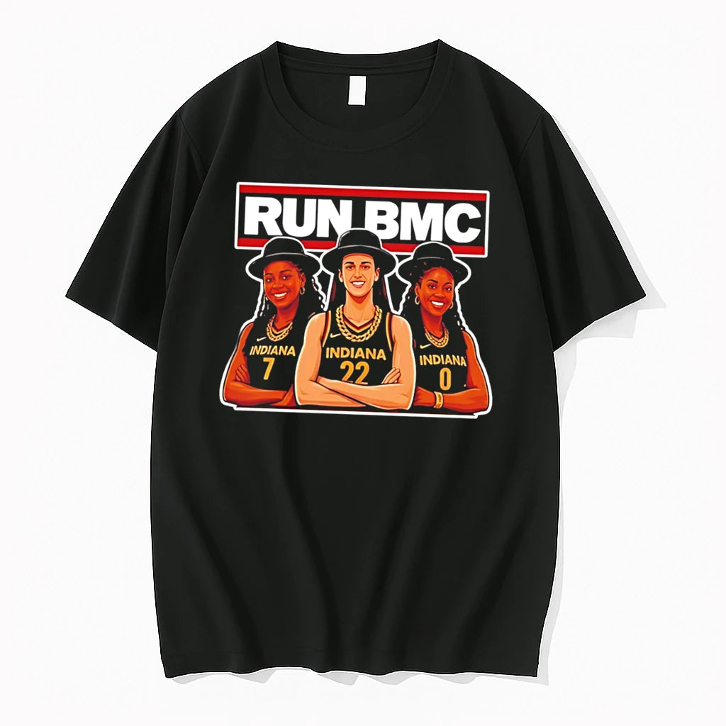 Officials Run Bmc Boston Mitchell Clark Indiana Fever Tee Premium T Shirt