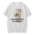 Officials Running Late As Always Bee White Premium T Shirt