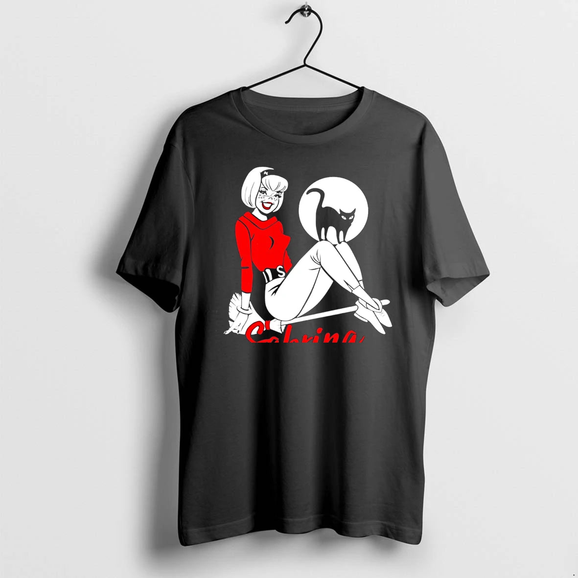 Officials Sabrina The Teenage Witch Retro Salem The Cat Tee Premium T Shirt