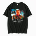 Officials Sam Neill 1947%ce%b3co2026 Memorial Tribute Jurassic Park Tee Premium T Shirt