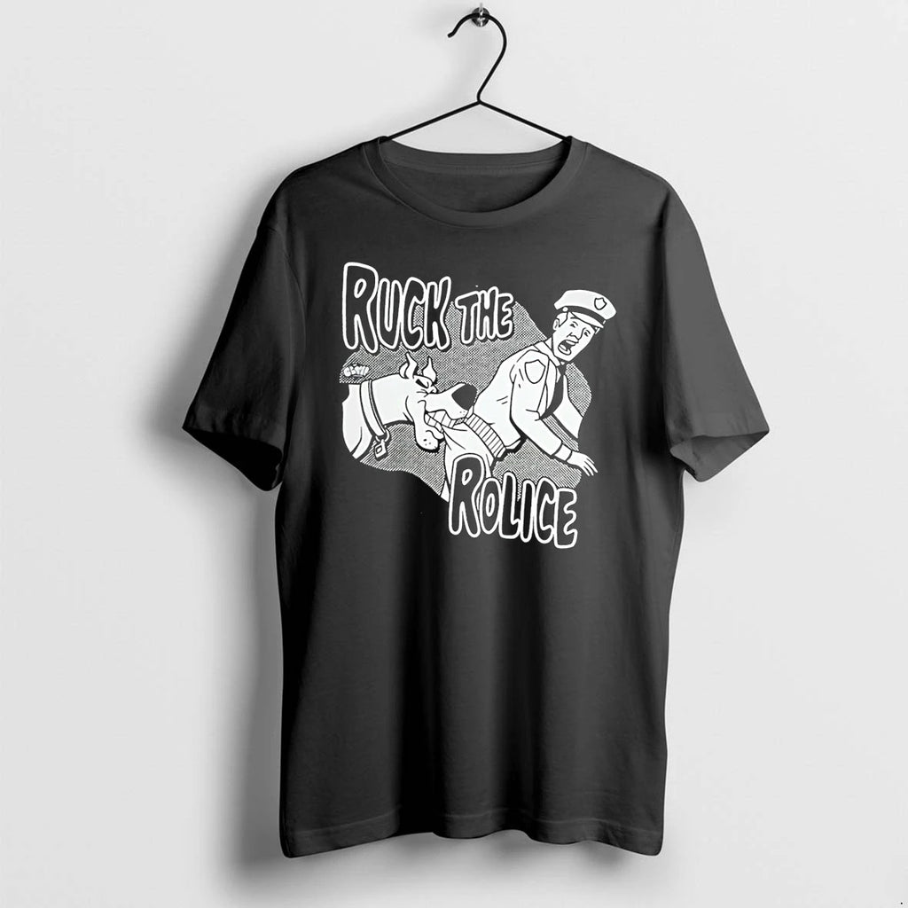 Officials Scooby Doo Ruck The Rolice Black Premium T Shirt