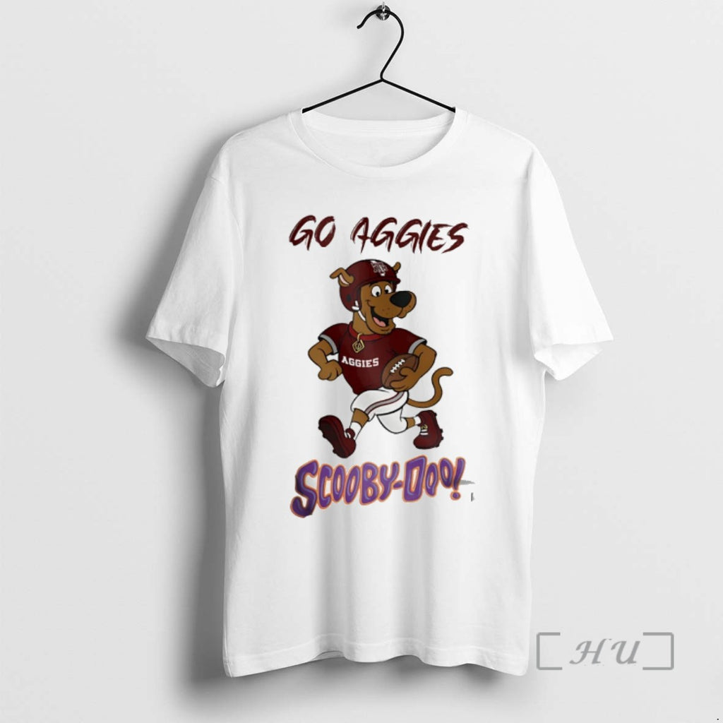 Officials Scooby Doo X Texas Am Aggies Go Aggies T Shirt Sweater