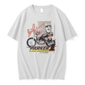 Officials Scott Parker 9 Time Champion Harley Davidson Motorcycle Racing White Premium T Shirt