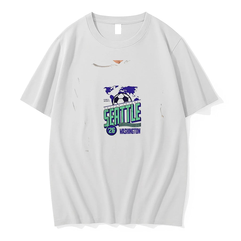 Officials Seattle 2026 World Cup Soccer Futbol Washington Host City Premium T Shirt