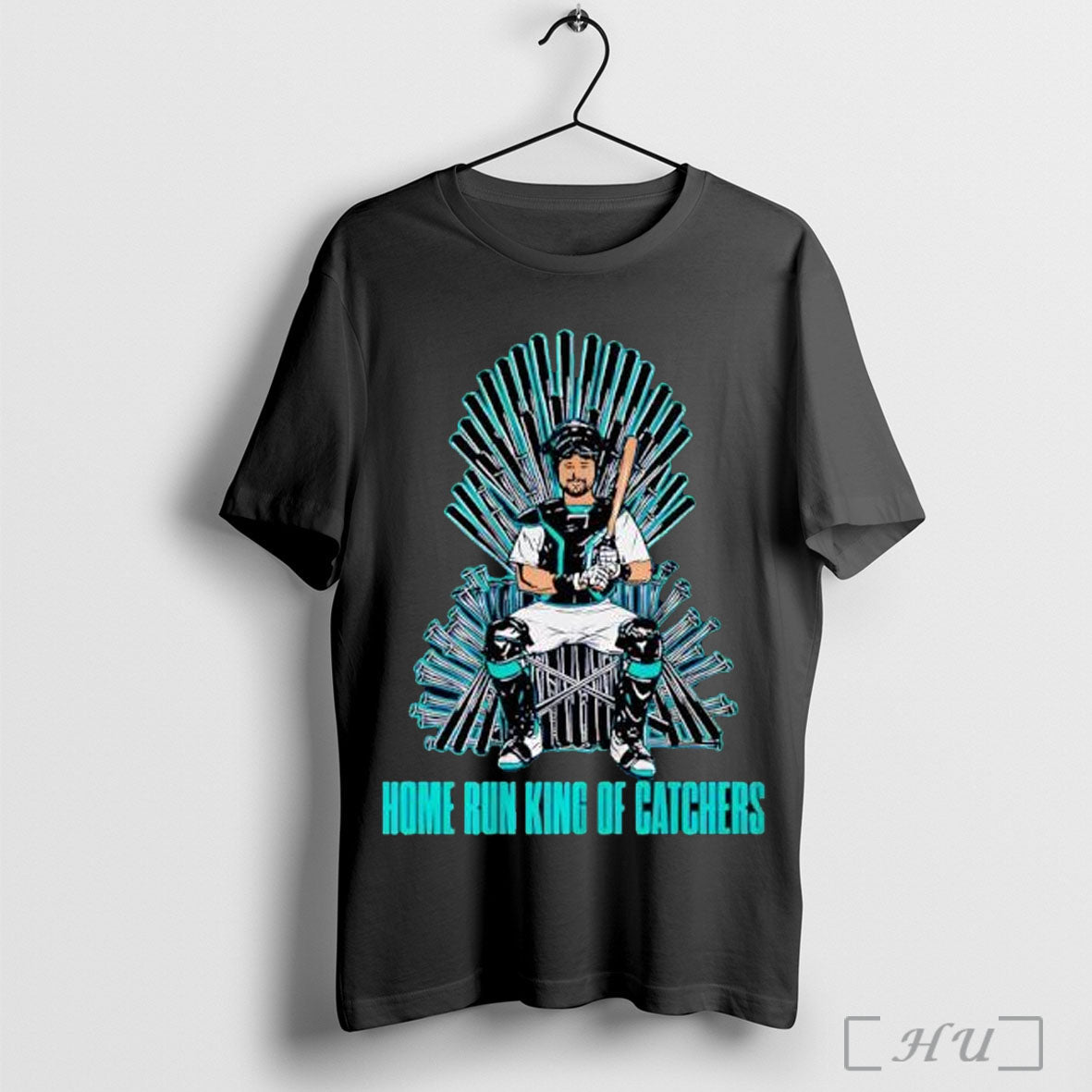 Officials Seattle Mariners Cal Raleigh Home Run King Of Catchers Shirt Sweater Longsleeve And
