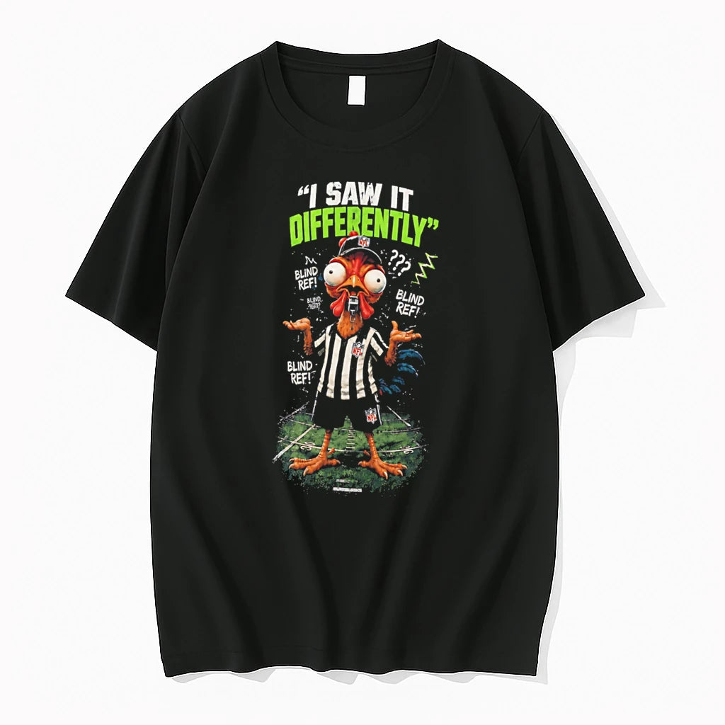 Officials Seattle Seahawks Blind Referee I Saw It Differently Blind Ref Tee