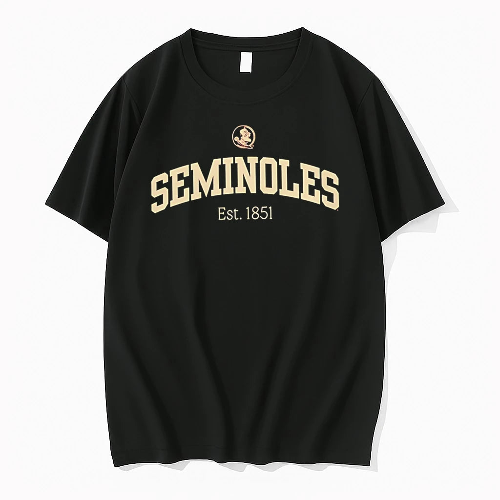 Officials Seminoles Est 1851 Fsu Logo Premium T Shirt
