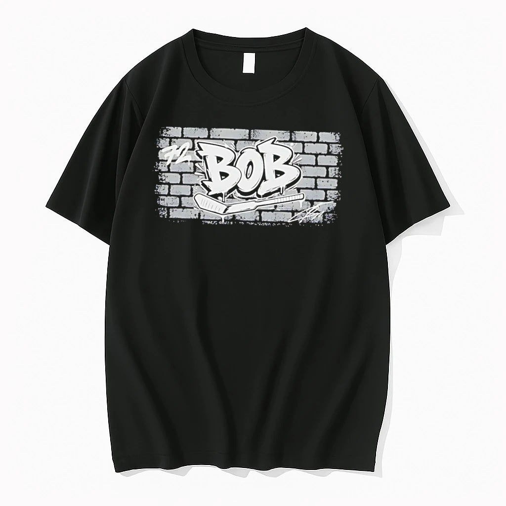Officials Sergei Bobrovsky Toronto Brickwall Bob Grafitti Wall Tee Premium T Shirt