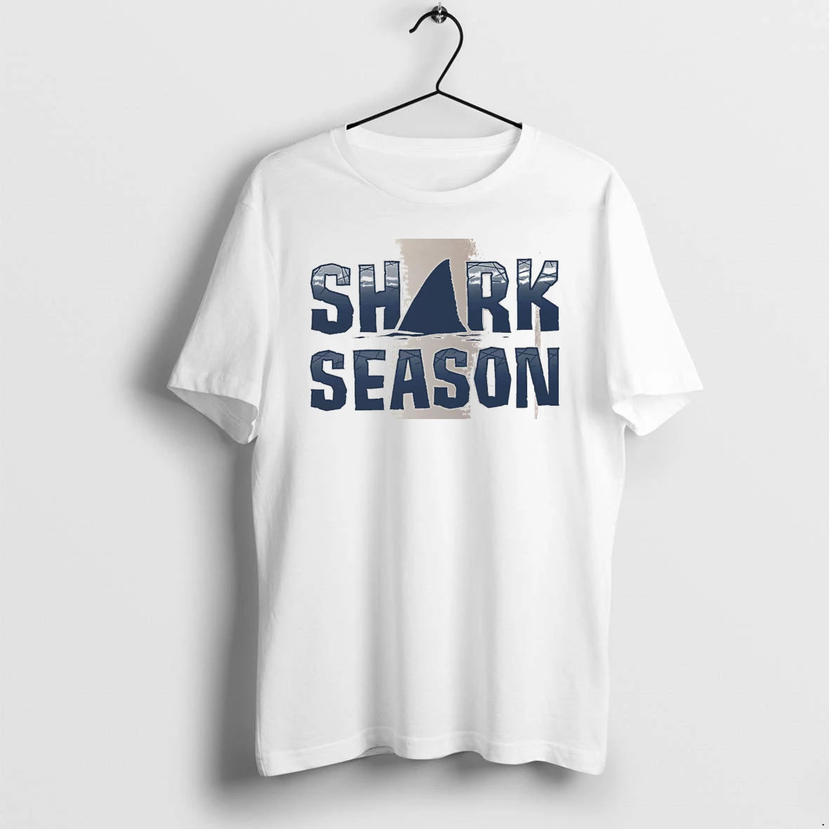 Officials Shark Season White Premium T Shirt