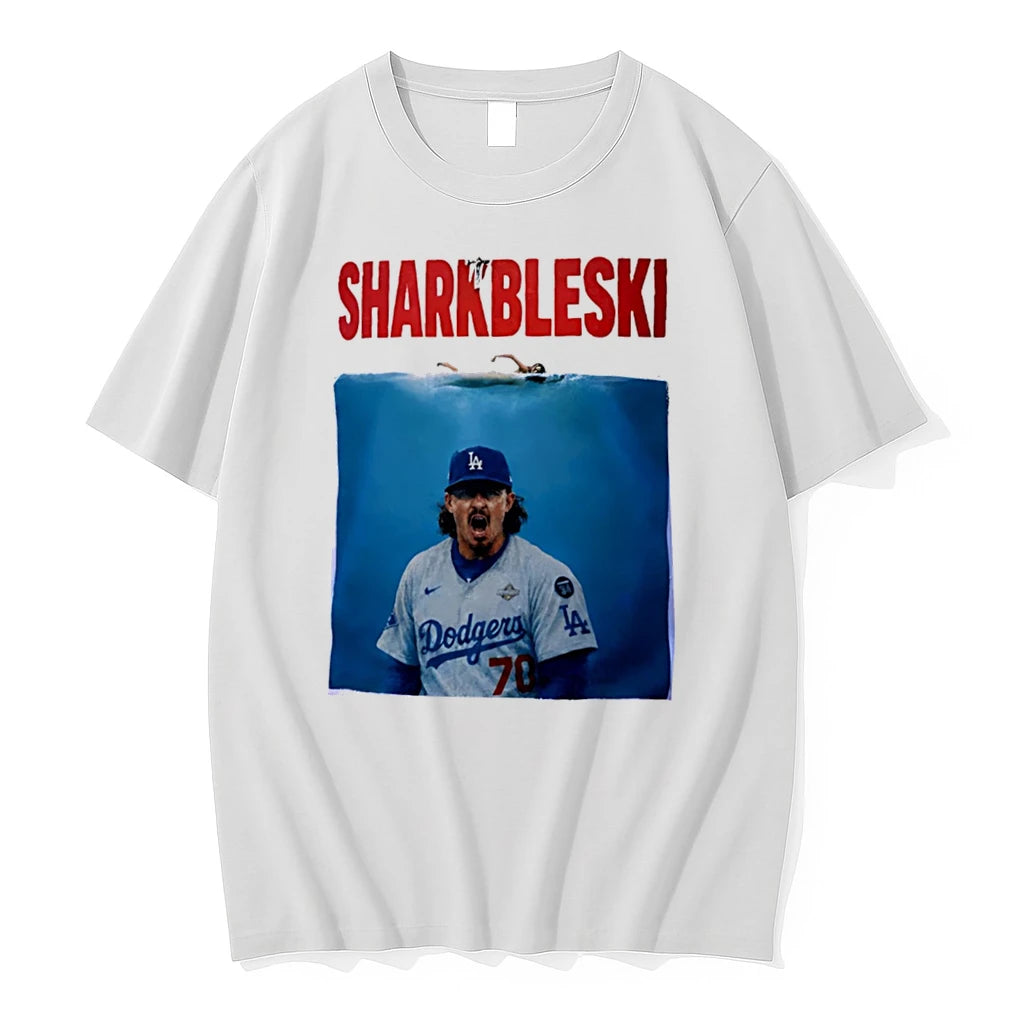 Officials Sharkbleski Shark Wrobleski Los Angeles Dodgers 70 Bootleg Tee Premium T Shirt