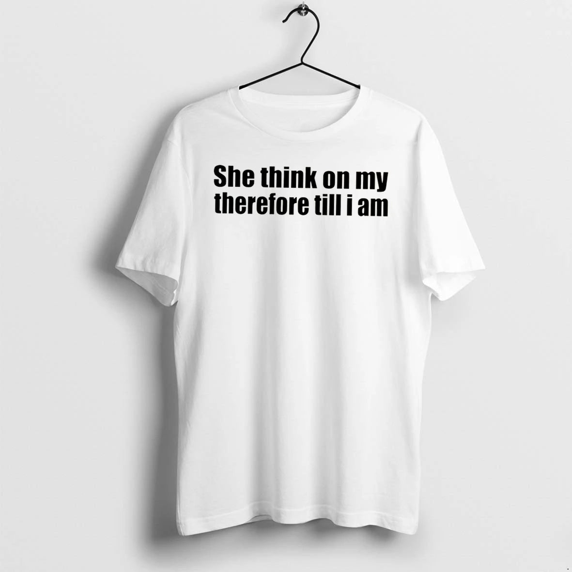 Officials She Think On My Therefore Till I Am Tee Premium T Shirt
