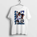 Officials Shohei Ohtani Los Angeles Dodgers No 17 Vintage Collage Premium T Shirt