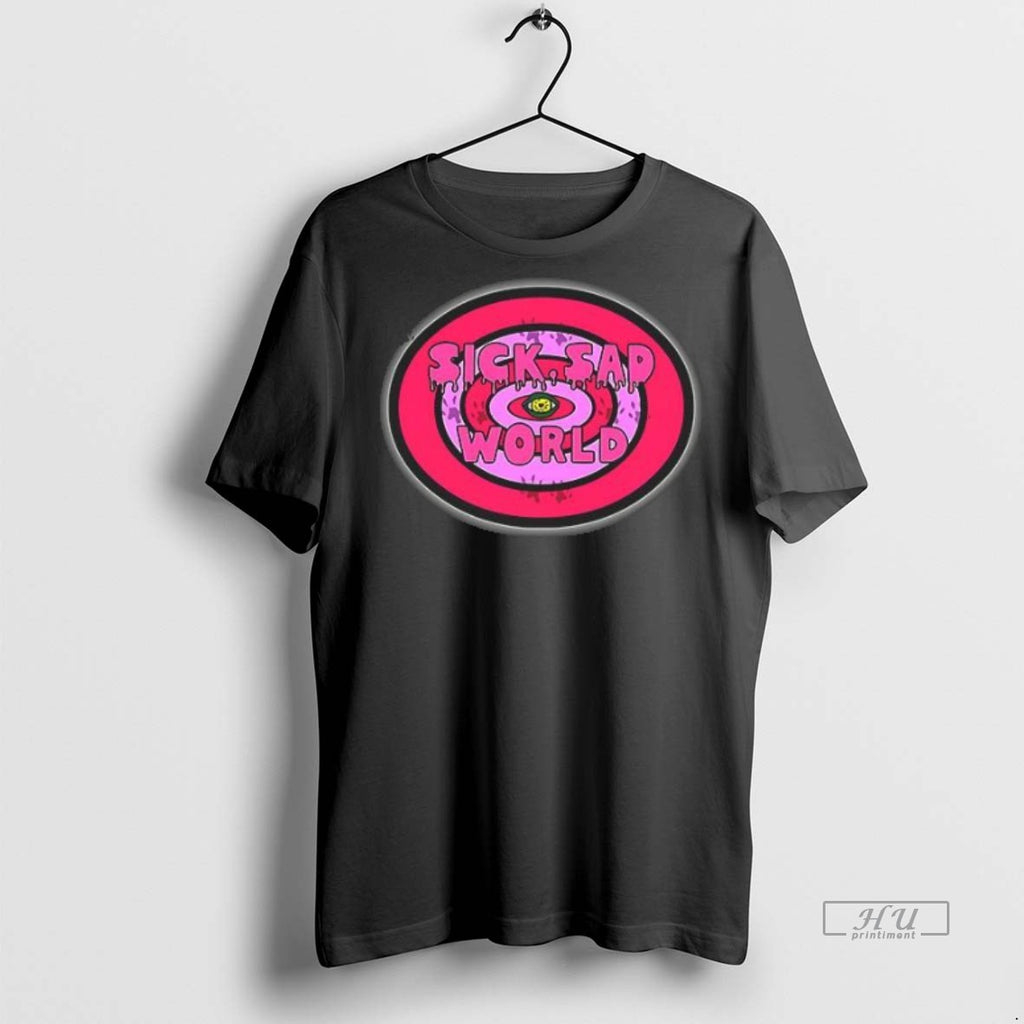 Officials Sick Sad World Pink Logo Tee Shirt Sweater