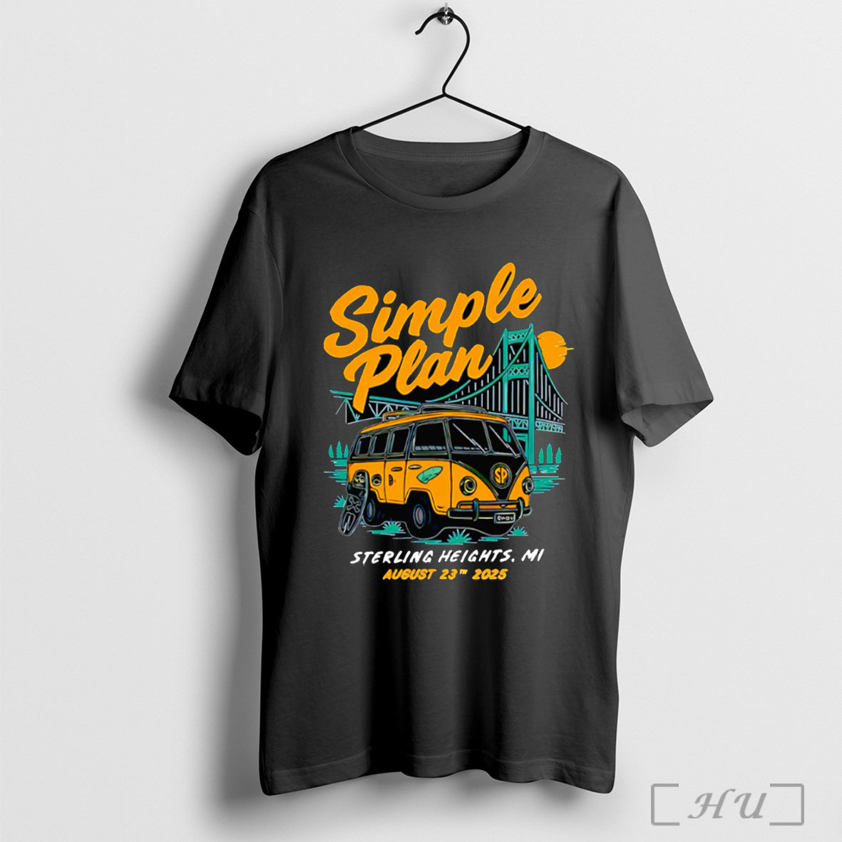 Officials Simple Plan Tour Sterling Heights Michigan August 23 2025 Shirt Sweater Longsleeve And