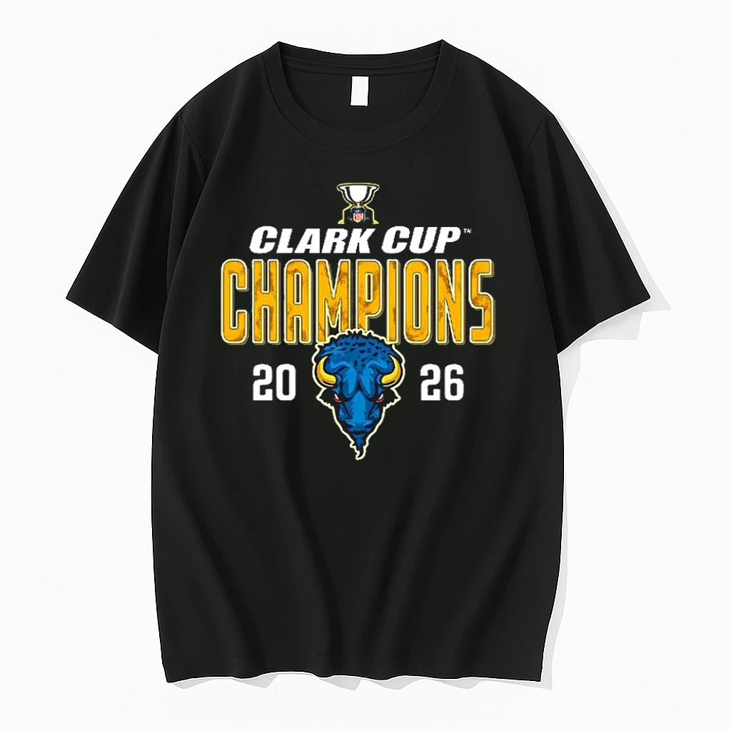 Officials Sioux Falls Stampede 2026 Clark Cup Champions 1 Premium T Shirt