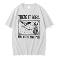 Officials Skeleton Bat There It Goes My Last Flying Fuck Tee Premium T Shirt