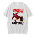 Officials Smash Fascism Soccer Player Anti Fascist Tee Premium T Shirt