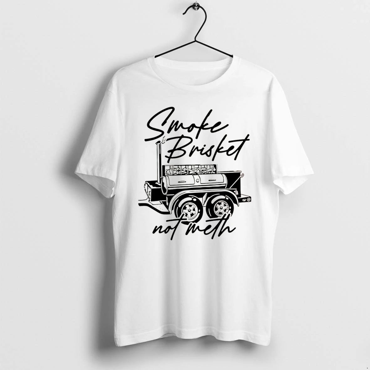Officials Smoke Brisket Not Meth Barbecue Bbq Grilling Tee Premium T Shirt