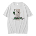 Officials Snoopy Dj With Headphones White Premium T Shirt