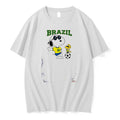 Officials Snoopy Woodstock Brazil National Football Team Premium T Shirt