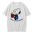 Officials Snoopy And Woodstock Breathe It Is A New Day Tee Premium T Shirt