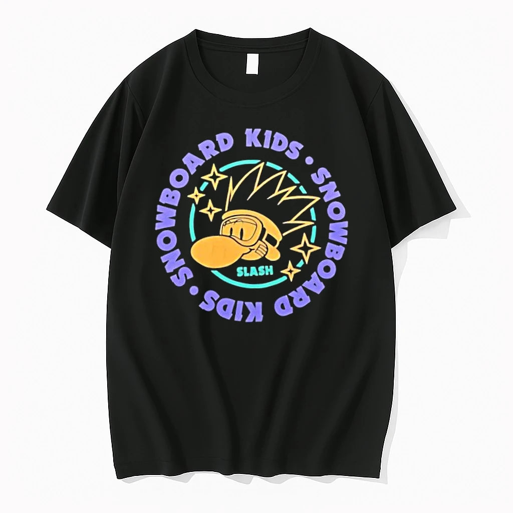 Officials Snowboard Kids Slash Logo Premium T Shirt