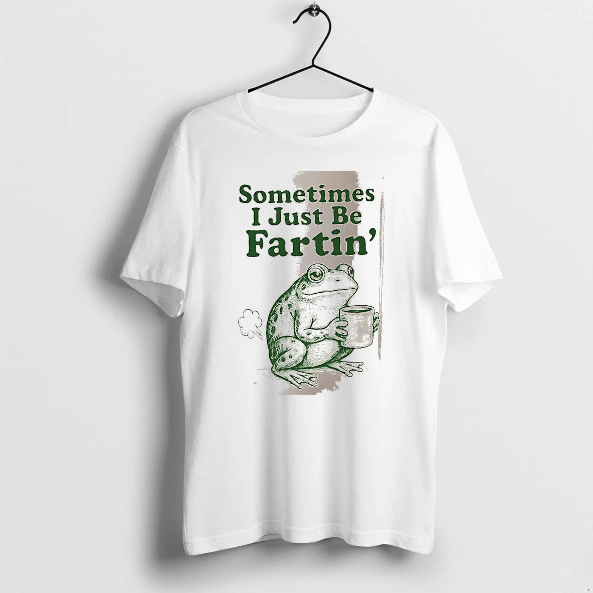 Officials Sometimes I Just Be Fartin Frog White Premium T Shirt