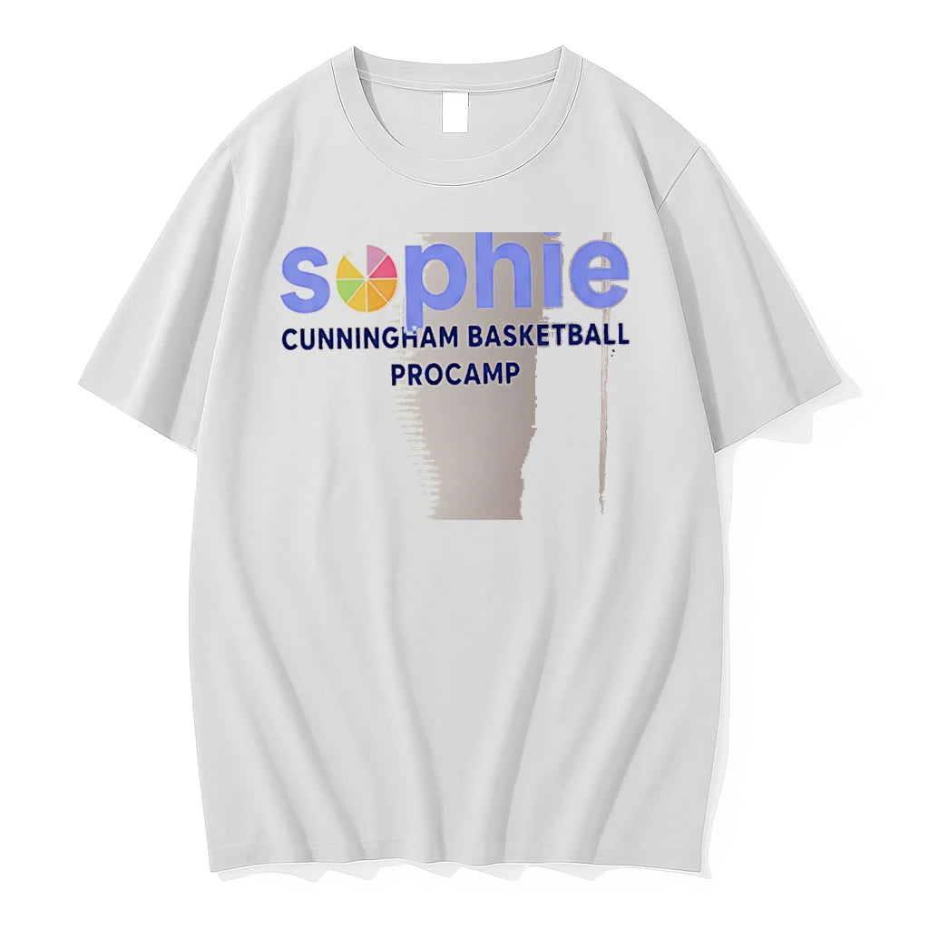 Officials Sophie Cunningham Basketball Procamp White Premium T Shirt