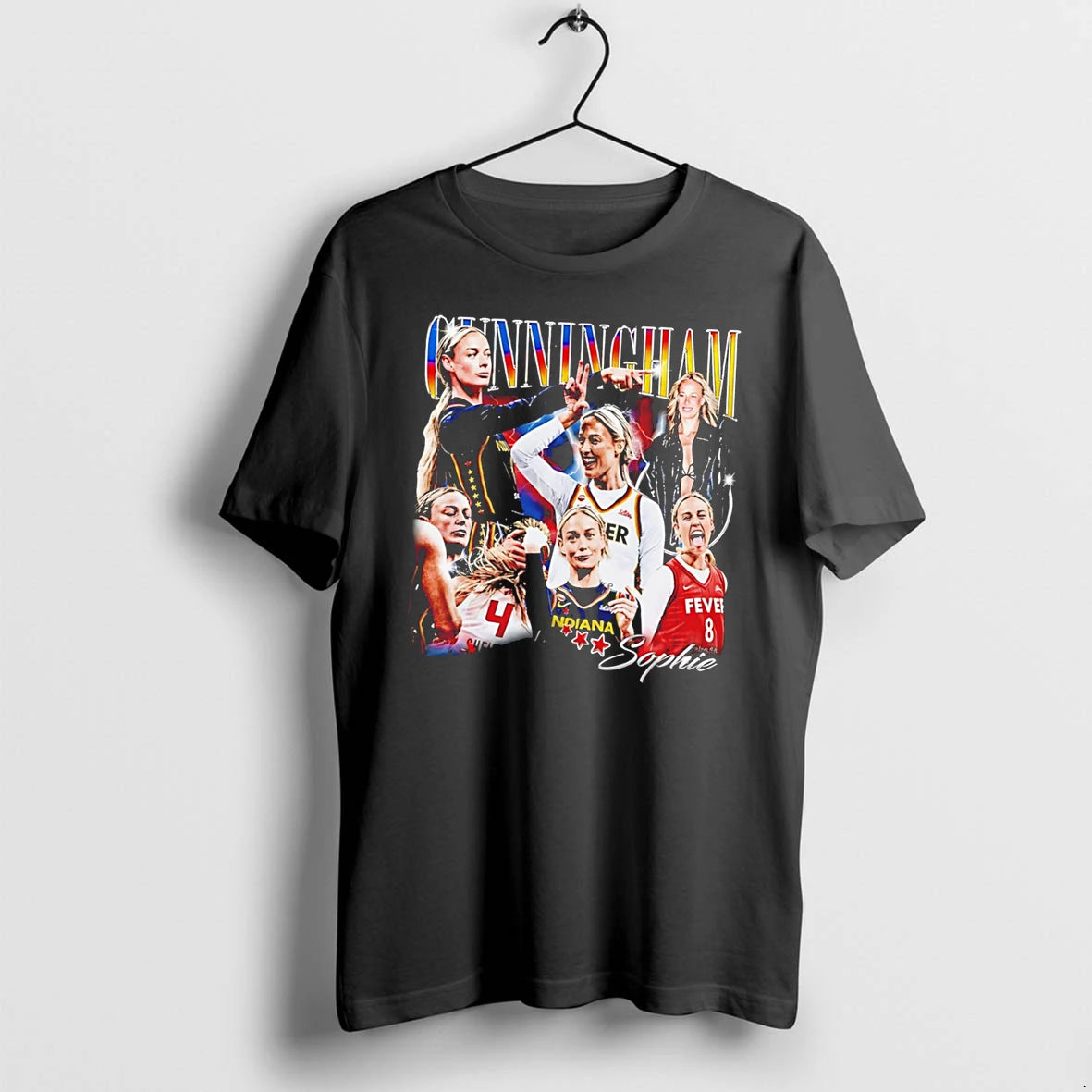 Officials Sophie Cunningham Indiana Pointing Girl Tee Premium T Shirt
