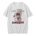 Officials South Carolina 1 Gamecocks White Premium T Shirt