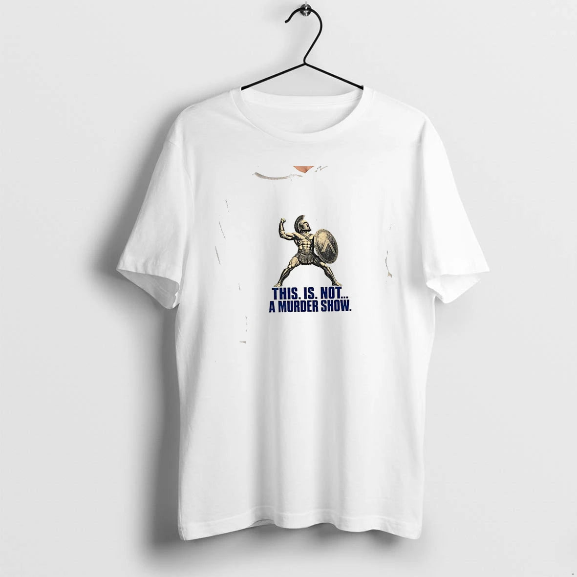Officials Spartan Warrior 300 Movie This Is Not A Murder Show Premium T Shirt