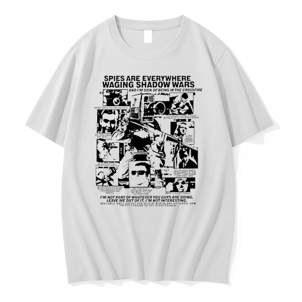 Officials Spies Are Everywhere Waging Shadow Wars Collage Premium T Shirt