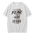 Officials Spirit Of Fear Go Now In Jesus Name White Premium T Shirt