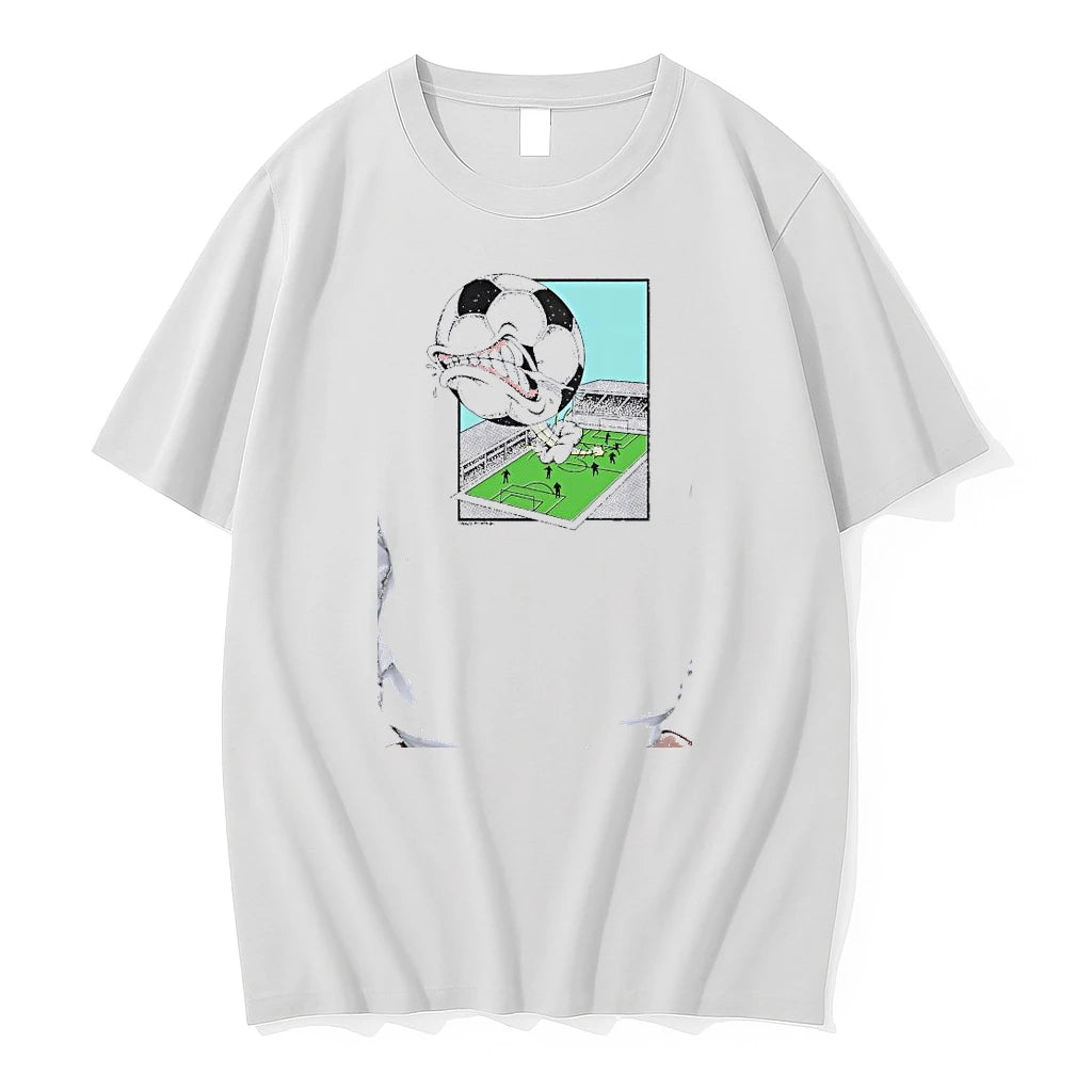 Officials Spoiled By Hate Soccer Ball Monster Attacking Football Premium T Shirt