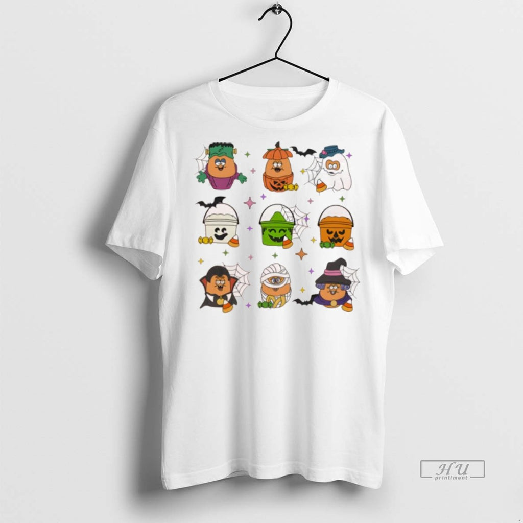 Officials Spooky Nuggets Halloween Graphic Tee Shirt Sweater