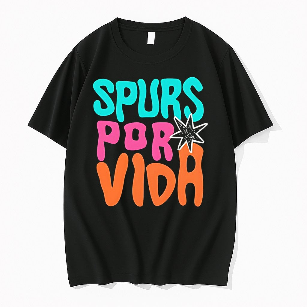 Officials Spurs Por Vida San Antonio Spurs Basketball Nba 2026 Premium T Shirt