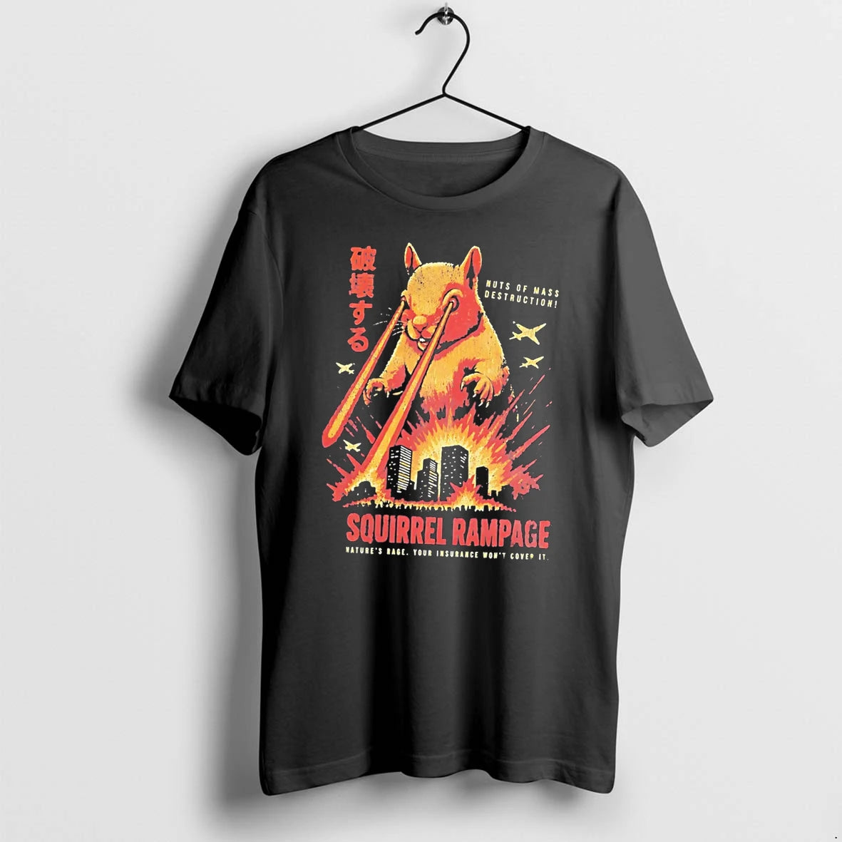 Officials Squirrel Rampage Nuts Of Mass Destruction Natures Rage Tee Premium T Shirt