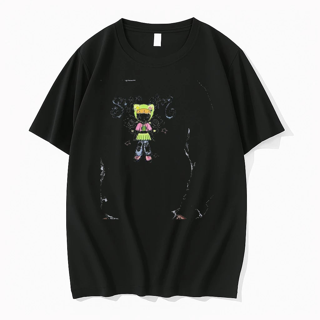 Officials Star Girl Fairy Alien Cat Hat Star Premium T Shirt