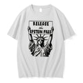 Officials Statue Of Liberty Release The Epstein Files Tee Premium T Shirt