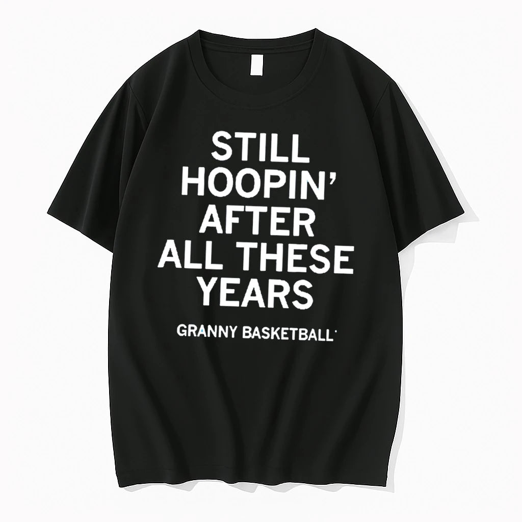 Officials Still Hoopin After All These Years Granny Basketball Tee Premium T Shirt