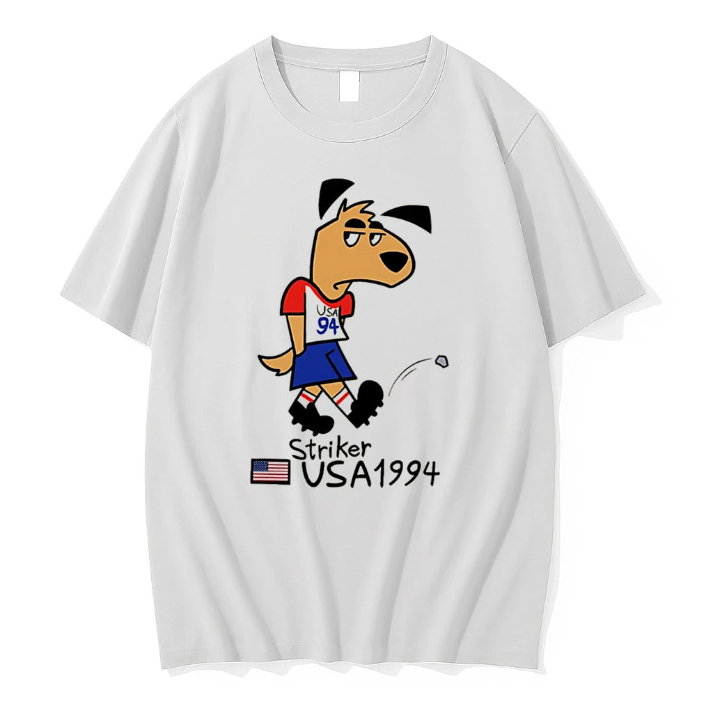 Officials Striker Usa Soccer 1994 World Cup Mascot Tee Premium T Shirt