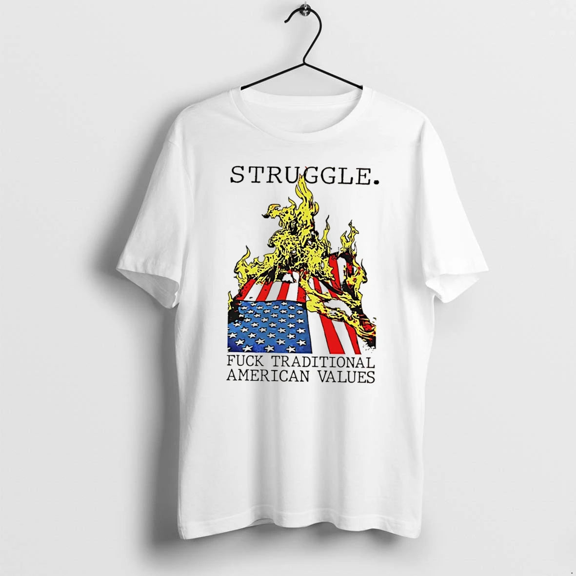 Officials Struggle Fuck Traditional American Values Tee Premium T Shirt