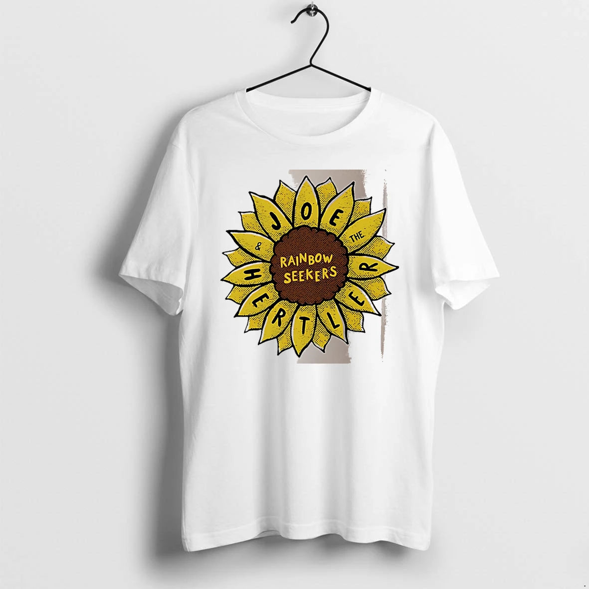 Officials Sunflower Joe Hertler The Rainbow Seekers White Premium T Shirt