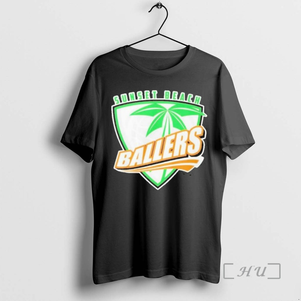Officials Sunset Beach Ballers Logo T Men Tee Shirt Sweater